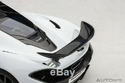 AUTOart 76064 McLaren P1 (Alaskan Diamond White/Black Accent) 118TH Scale