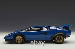 AUTOart Lamborghini Countach Walter Wolf (Blue) 1/18 scale Die Cast Car 74652