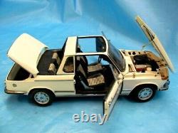 AUTOart Millennium 2002 BMW BAUR CABRIOLET WHITE 1/18 SCALE DIECAST RARE