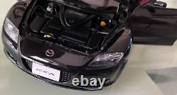 AUTOart Very Rare Stunning Black MAZDA RX8 Wankel Rotary Engine 118 Scale BNIB