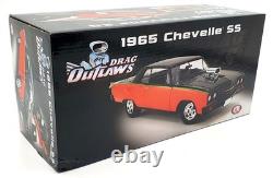 Acme 1/18 Scale Diecast A1805309 1965 Chevrolet Chevelle SS Black/Orange