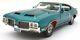 Acme 1/18 Scale Diecast A1805627 1970 Oldsmobile 442 W-30 Aegean Aqua Metallic