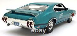 Acme 1/18 Scale Diecast A1805627 1970 Oldsmobile 442 W-30 Aegean Aqua Metallic