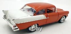 Acme 1/18 Scale Diecast A1807015 1957 Chevrolet 150 Rust Orange/White