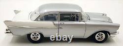 Acme 1/18 Scale Diecast A1807016 1957 Chevrolet 150 Street Strip Silver