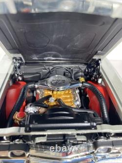 Acme Danbury Mint 1/18 Scale 1967 Oldsmobile 442 Silver Diecast Model Car Rare