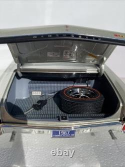 Acme Danbury Mint 1/18 Scale 1967 Oldsmobile 442 Silver Diecast Model Car Rare