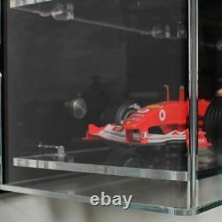 Acrylic Wall Display Case for Five Large Modern 118 Scale Model F1 Cars