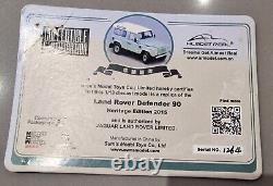 Almost Real Land Rover Defender 90 Heritage Edition 2015 Green 118 Scale