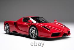 Amalgam 118 Scale Ferrari Enzo New Mint With Display Stand/cover Very Rare