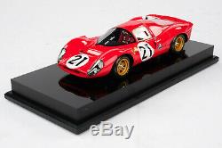 Amalgam Ferrari 330P4 118 scale #21, 2nd Le Mans 1967 Ford v Ferrari