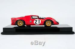 Amalgam Ferrari 330P4 118 scale #21, 2nd Le Mans 1967 Ford v Ferrari