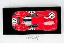 Amalgam Ferrari 330P4 118 scale #21, 2nd Le Mans 1967 Ford v Ferrari