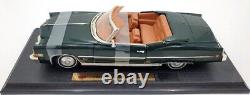 Anson 1/18 Scale Diecast 320701 Cadillac 1973 Eldorado Convertible Dark Green