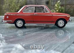 Anson No. 30386 BMW 2002 Tii Orange 118 Scale Metal Detailed Collector's Model