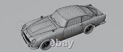 Aston Martin 007 1/12 scale 3d printed model car fully made