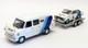 Atlas Editions 1/43 Scale 247593318 Ford Transit Van & Escort Trailer Set