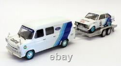 Atlas Editions 1/43 Scale 247593318 Ford Transit Van & Escort Trailer Set