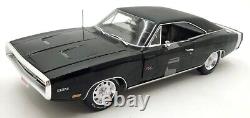 Auto World 1/18 Scale AMM1302/06 1970 Dodge Charger R/T Black