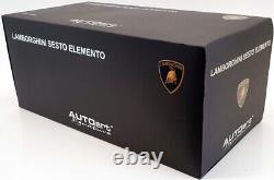 AutoArt 1/18 Scale Diecast 74671 Lamborghini Sesto Elemento Grey Carbon