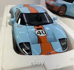 AutoArt 1/18 Scale FORD GTNumber #40VERY RARE & DETAILED