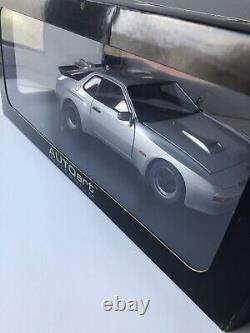 AutoArt 1/18 Scale Porsche 924 Carrera GT 1980 Silver VERY RARE MODEL