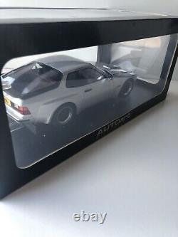 AutoArt 1/18 Scale Porsche 924 Carrera GT 1980 Silver VERY RARE MODEL