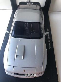 AutoArt 1/18 Scale Porsche 924 Carrera GT 1980 Silver VERY RARE MODEL