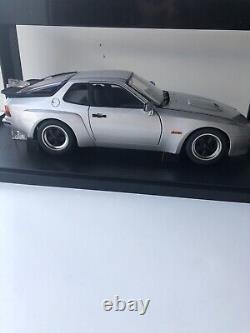 AutoArt 1/18 Scale Porsche 924 Carrera GT 1980 Silver VERY RARE MODEL