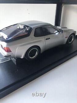 AutoArt 1/18 Scale Porsche 924 Carrera GT 1980 Silver VERY RARE MODEL