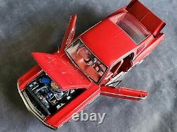 AutoArt Millennium 1968 Ford Mustang GT 390 Fastback Red 118 Scale Diecast Car