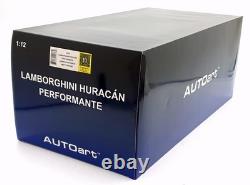 Autoart 1/12 Scale Diecast 12076 Lamborghini Huracan Performante Orange