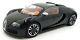 Autoart 1/18 Scale Diecast 70961 Bugatti Eb Veyron 16.4 Sang Noir Black