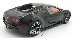 Autoart 1/18 Scale Diecast 70961 Bugatti EB Veyron 16.4 Sang Noir Black