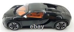 Autoart 1/18 Scale Diecast 70961 Bugatti EB Veyron 16.4 Sang Noir Black