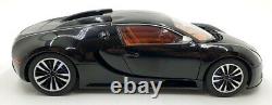 Autoart 1/18 Scale Diecast 70961 Bugatti EB Veyron 16.4 Sang Noir Black