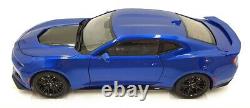 Autoart 1/18 Scale Diecast 71209 Chevrolet Camaro ZL1 Hyper Blue Metallic