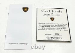 Autoart 1/18 Scale Diecast 74661 Lamborghini Aventador LP700-4 Matt Black