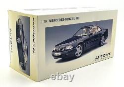 Autoart 1/18 Scale Diecast 76232 Mercedes-Benz SL 6001997 Black Metallic