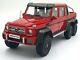 Autoart 1/18 Scale Diecast 76304 Mercedes-benz G63 Amg 6x6 Red