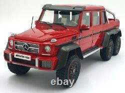 Autoart 1/18 Scale Diecast 76304 Mercedes-Benz G63 AMG 6x6 Red