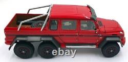 Autoart 1/18 Scale Diecast 76304 Mercedes-Benz G63 AMG 6x6 Red