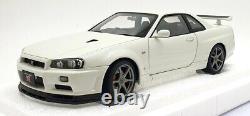 Autoart 1/18 Scale Diecast 77406 Nissan Skyline GT-R (R34) V-Spec II White