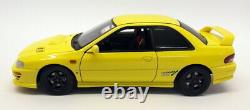 Autoart 1/18 Scale Diecast 78611 Subaru Impreza WRX Type R Yellow