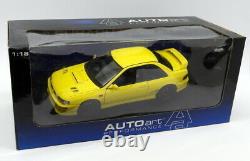 Autoart 1/18 Scale Diecast 78611 Subaru Impreza WRX Type R Yellow