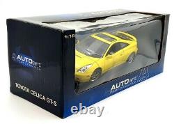 Autoart 1/18 Scale Diecast 78728 Toyota Celica GTS 2000 RHD Yellow
