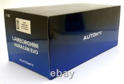 Autoart 1/18 Scale Diecast 79212 Lamborghini Huracan Evo Blue Nethuns