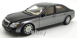 Autoart 1/18 Scale Diecast DC101023D Maybach 57 Black/Silver