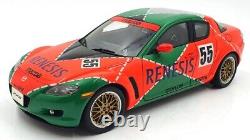 Autoart 1/18 Scale Diecast DC26722D Mazda Rx-8 #55 Renesis With Case