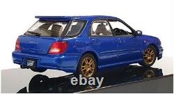 Autoart 1/43 Scale 58631 Subaru New Age Imprezza WRX STi Wagon Blue